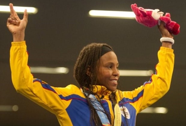 Ingrid Valencia, medallista ol&iacute;mpica con Colombia - AFP