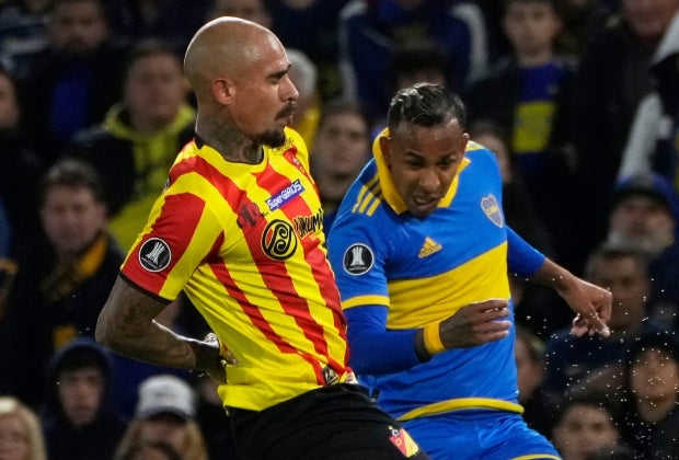 Juan Sebasti&aacute;n Quintero disput&oacute; la Copa Libertadores 2023 con Pereira - VizzorImage