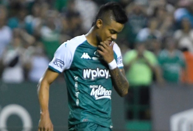Luis Sandoval suma 13 goles y tres asistencias con Deportivo Cali - VizzorImage