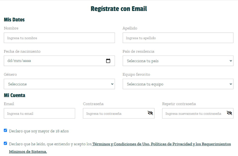 Pasos Win Sports Online