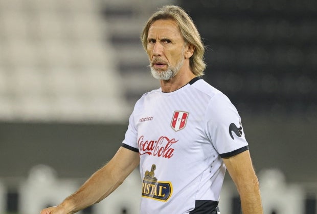 El entrenador Ricardo Gareca en la selección de Perú - AFP
