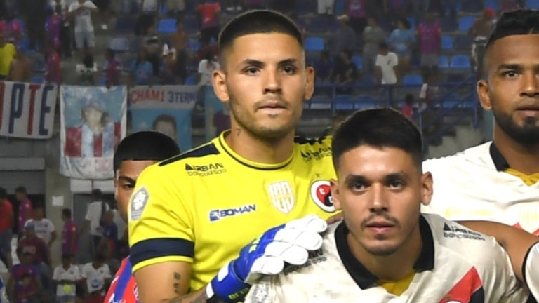 Sergio Avellaneda, arquero titular de Cúcuta ante Unión Magdalena - VizzorImage