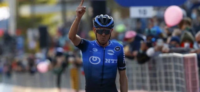 Ben O'Connor conquistó la 17ª etapa del Giro de Italia. / Foto: AFP