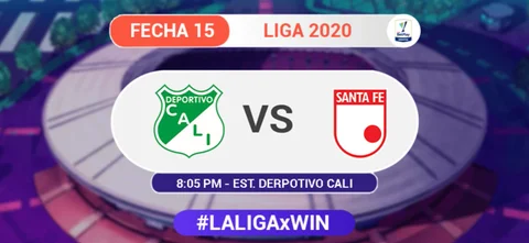 Cali vs. Santa Fe, con transmisión de Win Sports+.