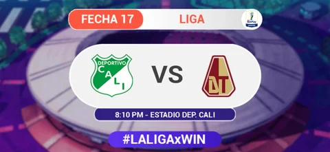 Cali y Tolima se citan en la fecha 17 de la Liga