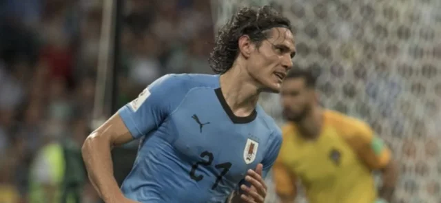 Edinson Cavani, novedad en Uruguay. / Foto: AFP
