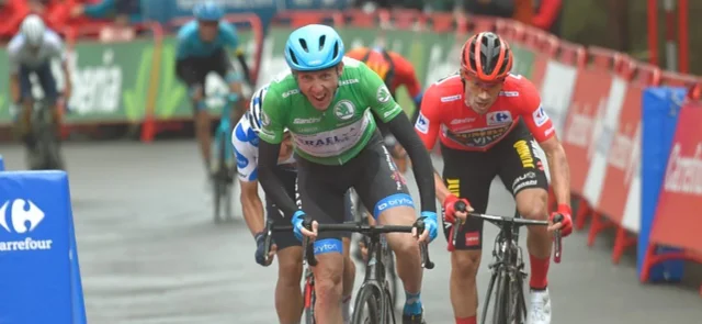 Dan Martin, ganador de la etapa 3 de la Vuelta a España. / Foto: AFP
