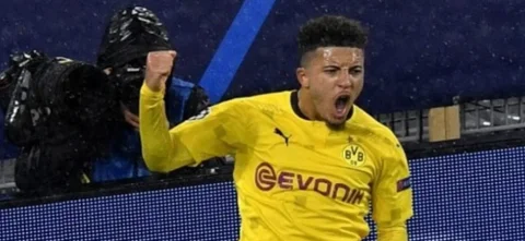 Jadon Sancho, figura de Borussia Dortmund/ AFP