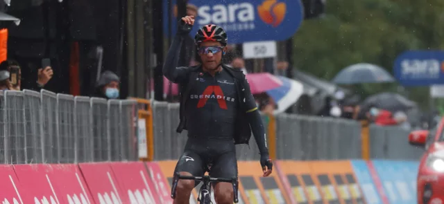 Jhonatan Narváez, ganador de 2 etapas en el Giro de Italia. / Foto: AFP