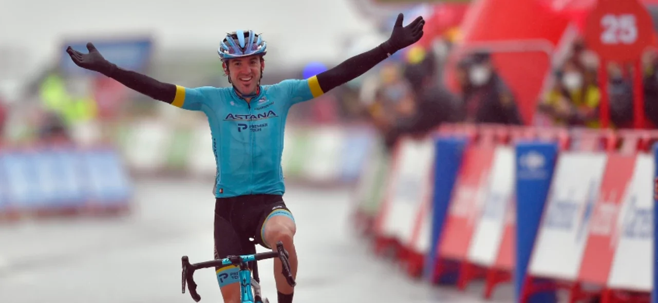 Ion Izagirre ganó en solitario este domingo la 6ª etapa. / Foto: AFP