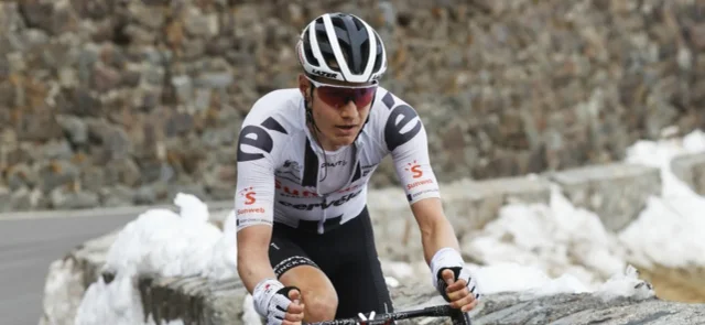 Wilco Kelderman, nuevo líder del Giro de Italia./ Foto: AFP