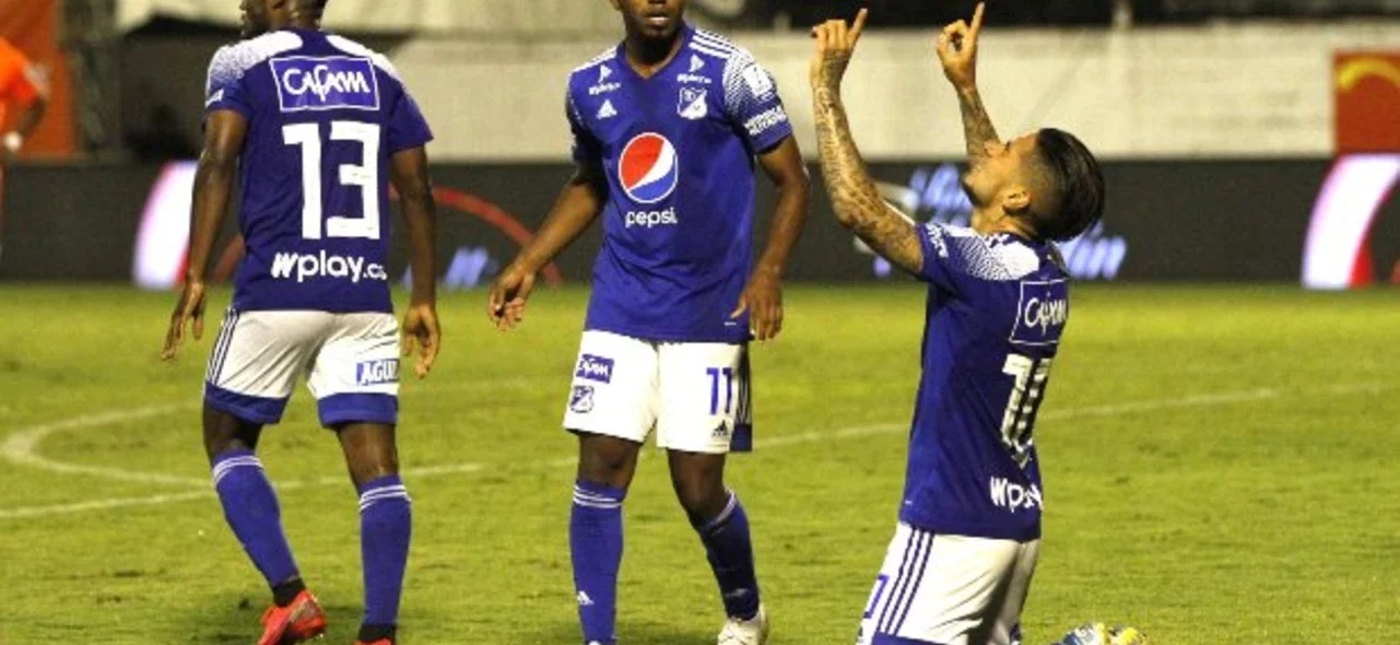 Con 2 goles Millonarios derrotó a Envigado