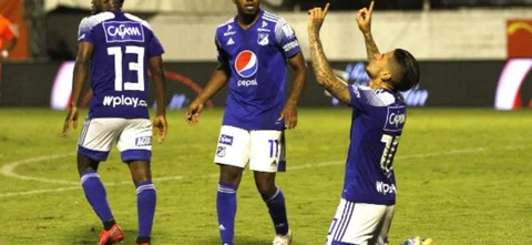Con 2 goles Millonarios derrotó a Envigado