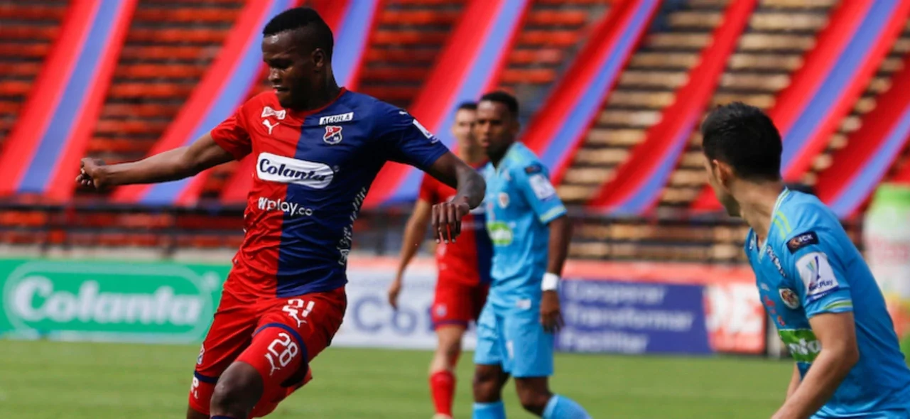 Medellín empató 1-1 frente a Jaguares. / Foto: VizzorImage - Donaldo Zuluaga