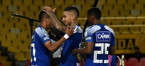 Millonarios derrotó 3-0 a Nacional. / Foto: VizzorImage - Luis Ramírez