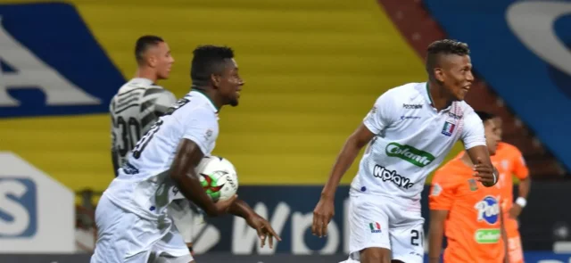 Once Caldas perdió 3-0 el juego de ida/VizzorImage - Daniel Ocampo