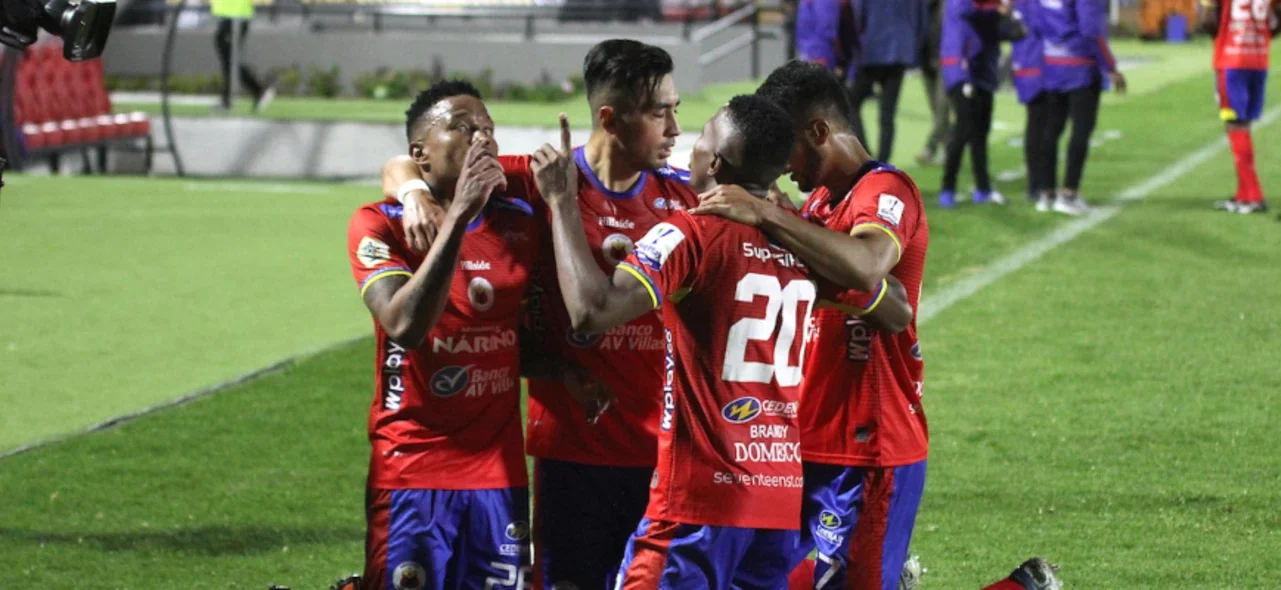 Pasto derrotó 2-1 a Medellín. / Foto: VizzorImage - Leonardo Castro