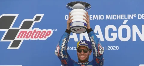 Es la 3ª victoria en MotoGP para Alex Rins / AFP