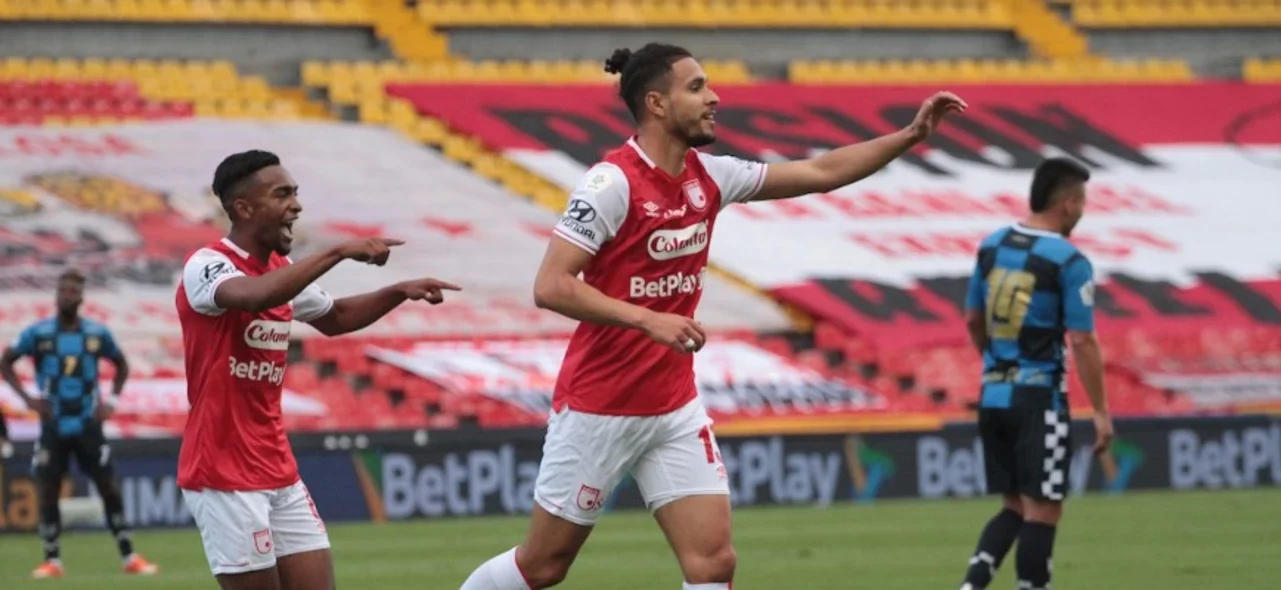 Santa Fe llegó a 30 puntos en la Liga BetPlay/ VizzorImage - Felipe Caicedo