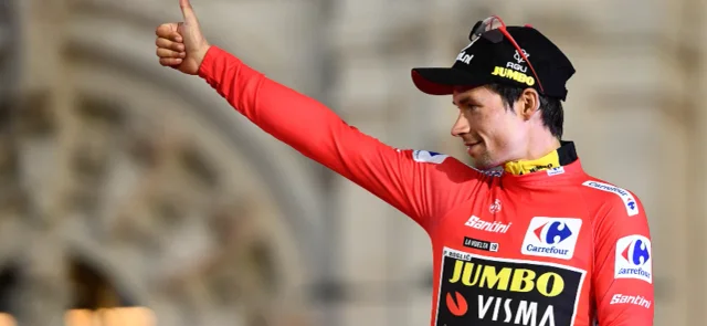 Primoz Roglic, ganador de la Vuelta a España en 2019. / Foto: AFP