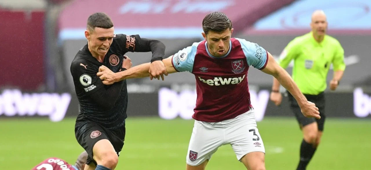 Manchester City empató 1-1 frente a West Ham. / Foto: AFP