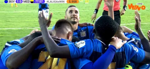 Aí fue el gol de Chicó contra Medellín