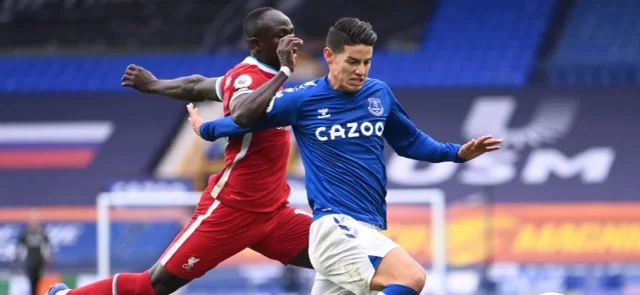 James participó con una asistencia / AFP