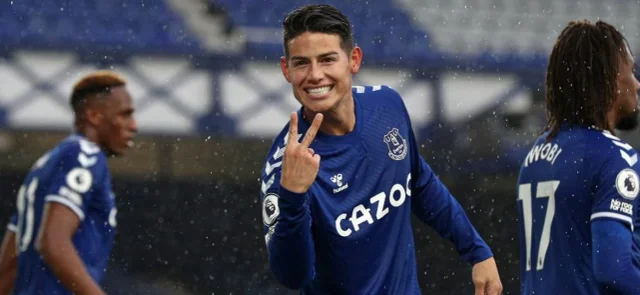 Everton esperará hasta último momento a James. / Foto: AFP