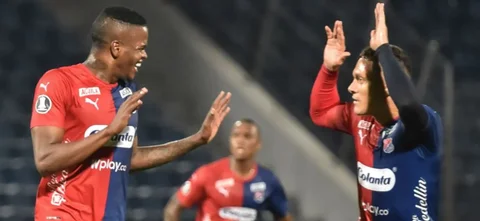 Medellín celebró el triunfo / AFP