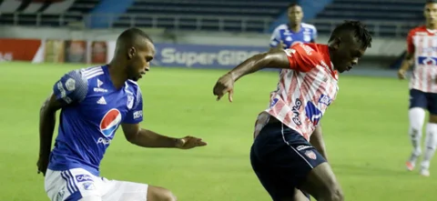 Junior empató 1-1 con Millonarios y salió de los 8 / Foto VizzorImage