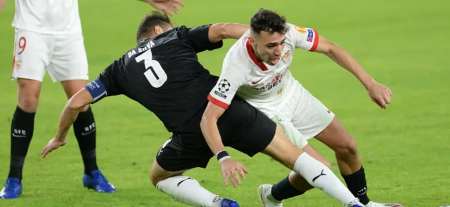 Sevilla suma 4 puntos y es segundo de su grupo / Foto AFP