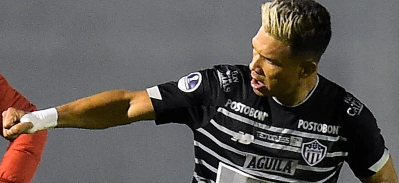 Teófilo Gutiérrez marcó el único gol del partido. / Foto: AFP