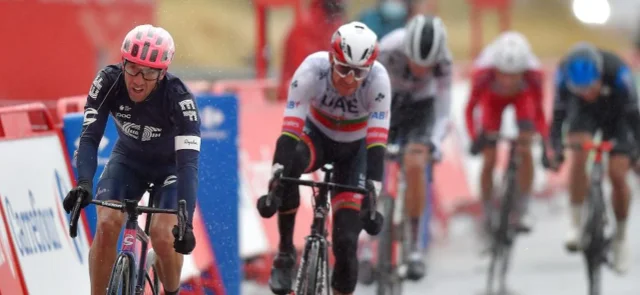 Se disputa la etapa 7 de La Vuelta a España / AFP