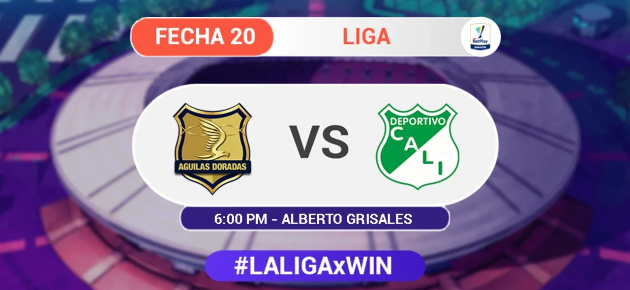 Se verá por Win Sports Online y Winsports.co este domingo desde las 6:00 p.m.