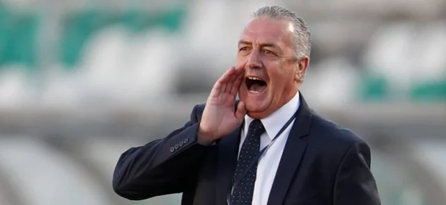 Gustavo Alfaro, técnico de Ecuador / AFP