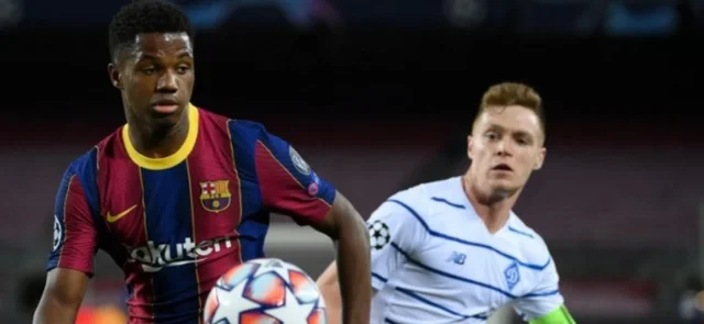 Ansu Fati, figura de Barcelona/ AFP