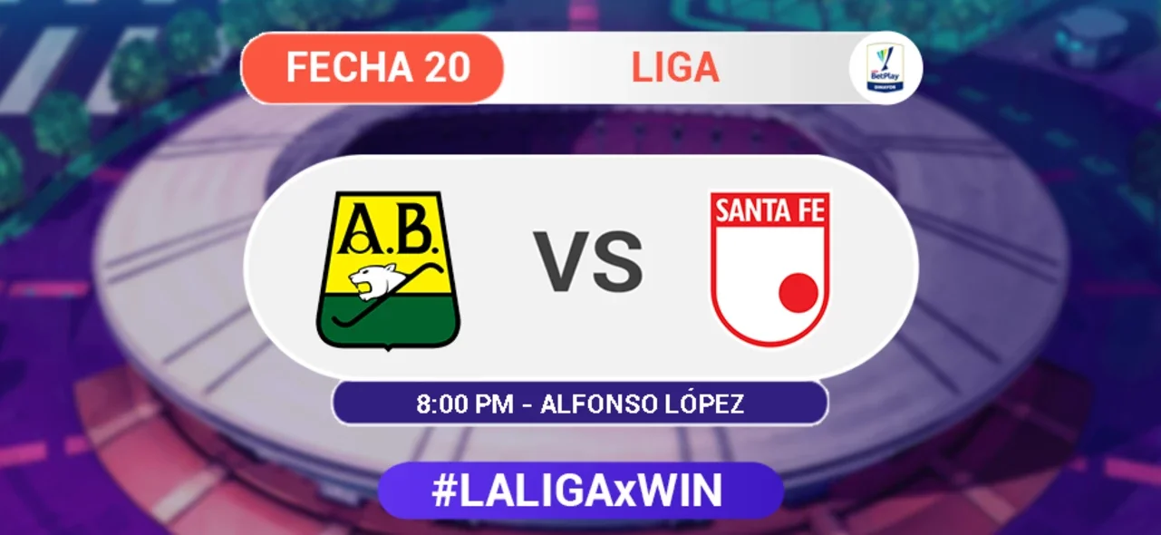 Partido de la fecha 20 de la Liga BetPlay Dimayor