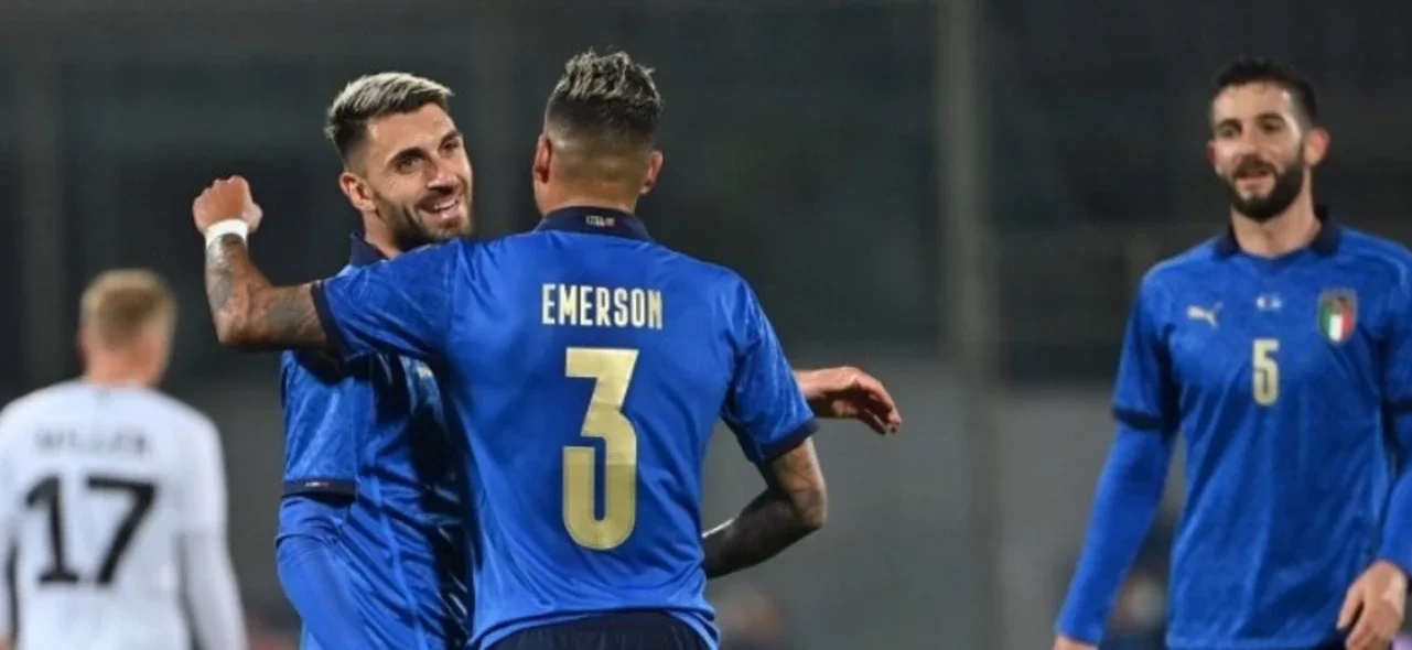 Vincenzo Grifo marcó sus primeros goles con Italia/ AFP