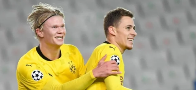 Erling Haaland está imparable en la Champions/ AFP