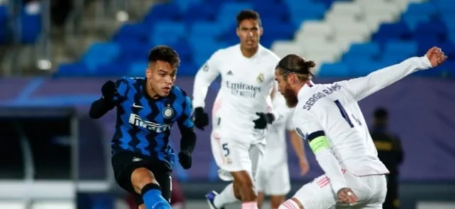 Lautaro y Ramos marcaron en el juego/ AFP