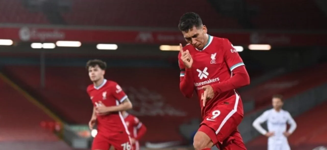 Roberto Firmino, figura de Liverpool/ AFP