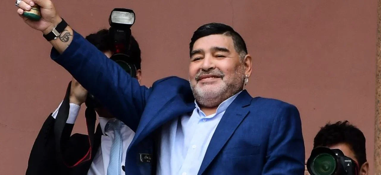 Diego Armando Maradona, leyenda del fútbol/ AFP