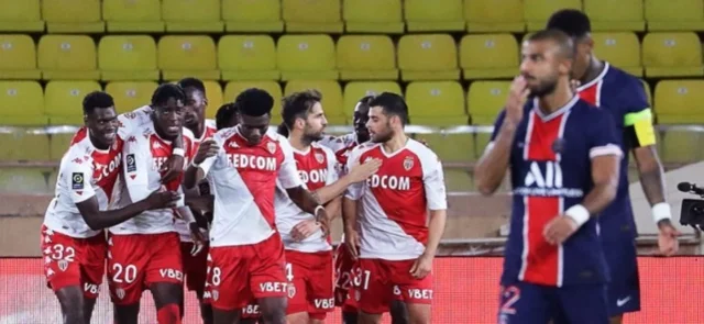 Mónaco es segundo de la Ligue 1 a 4 puntos de PSG/ AFP