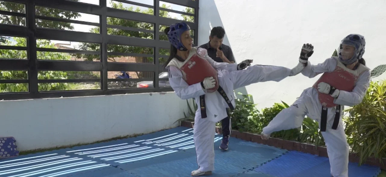 Natalia Andrea Mendivelso, ganadora de una de las 6 becas deportivas. / Foto: Cortesía.