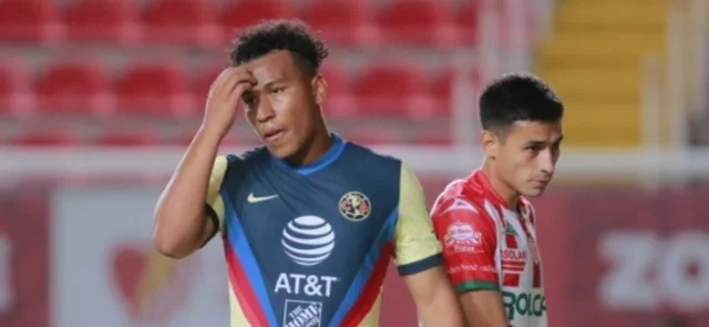 Roger Martínez, delantero colombiano de América de México/ AFP