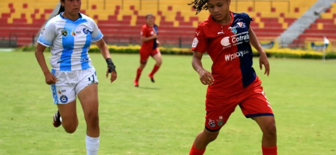 Real San Andrés empató 1-1 con Medellín. / Foto: VizzorImage - Jaime Moreno