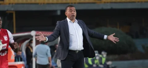 Harold Rivera, técnico de Santa Fe/ Vizzorimage