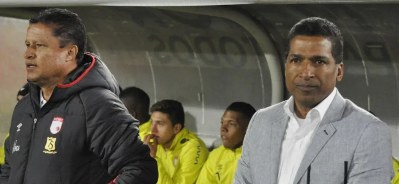 Alexis García, entrenador de La Equidad / Foto VizzorImage