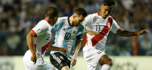 Argentina vs. Perú / Foto AFP