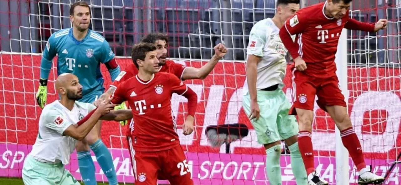 Bayern Múnich en juego con Werder Bremen / Foto AFP